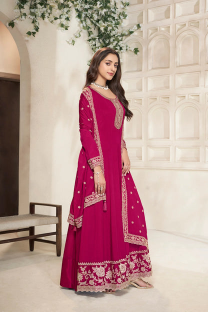 Sukartaa Dola Embroidered Gown with Dupatta – Heavy Zari Work |RAANI