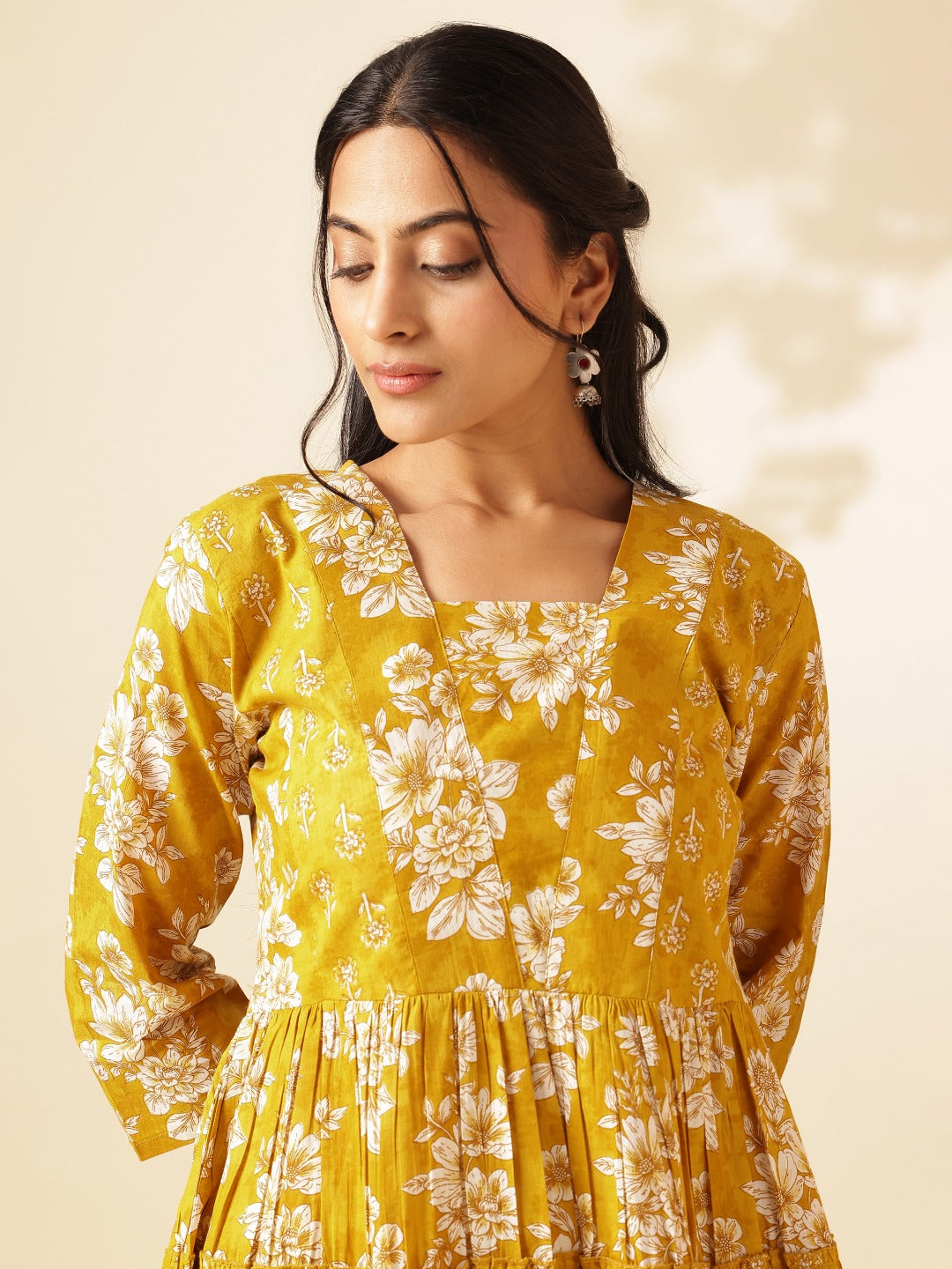 yellow tunic short top - sukartaa